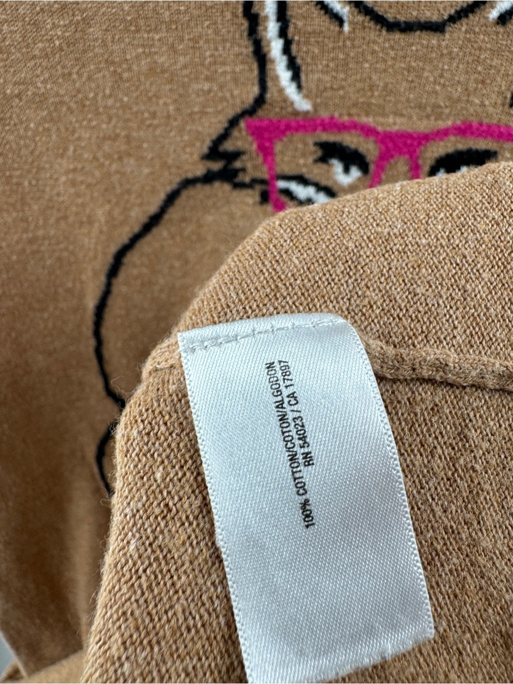 Old Navy Fox Graphic Sweater – Women's Small 100% Cotton - Picture 5 of 8